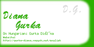 diana gurka business card